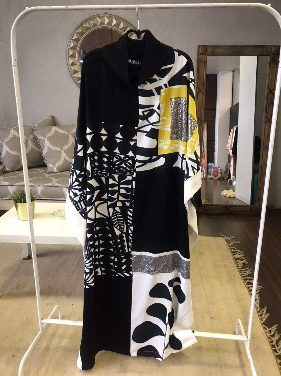 Beige Abaya by Veil Fashion Brand – an elegant and timeless piece designed for comfort and style.