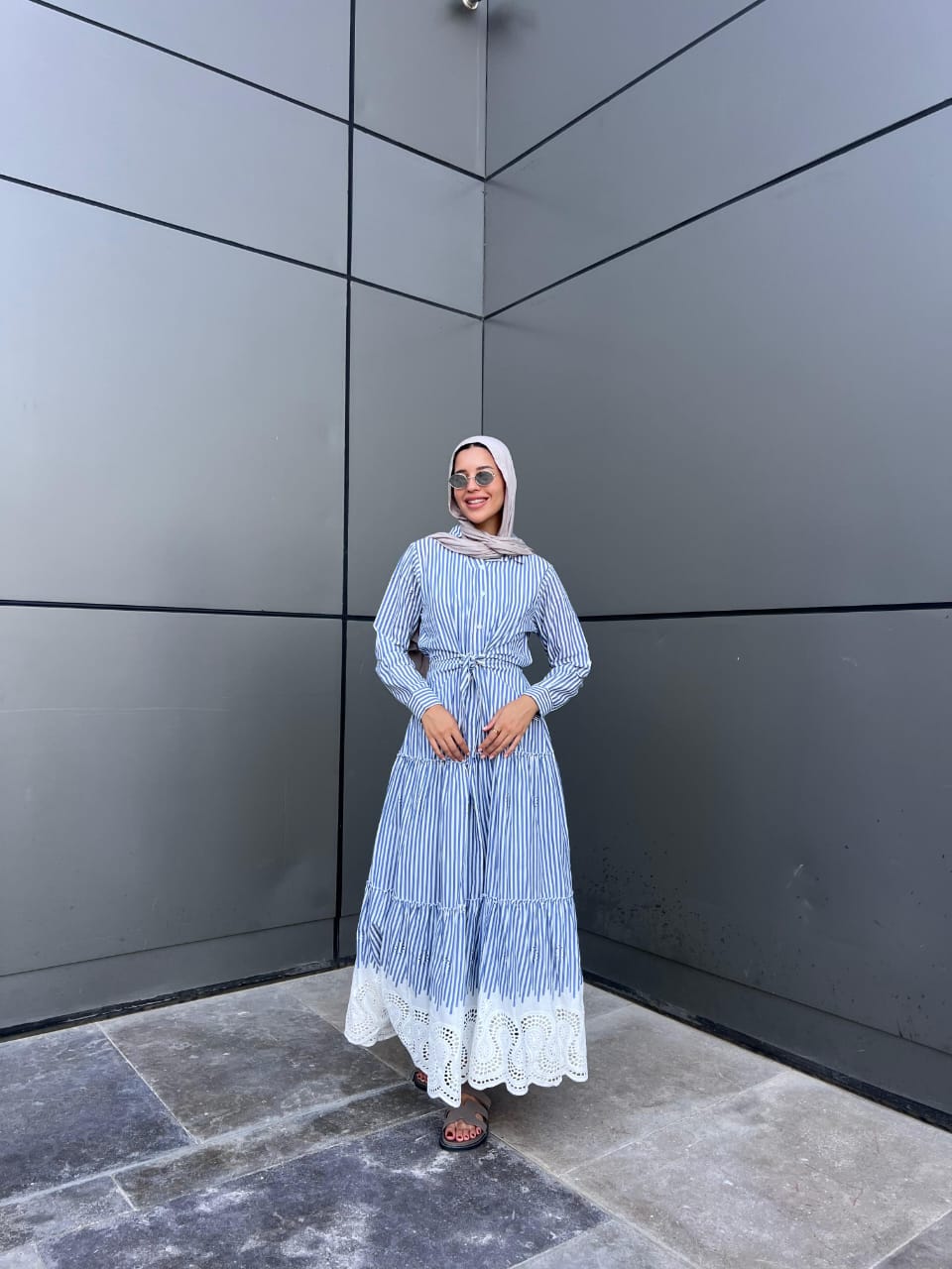 Stripped blue magic