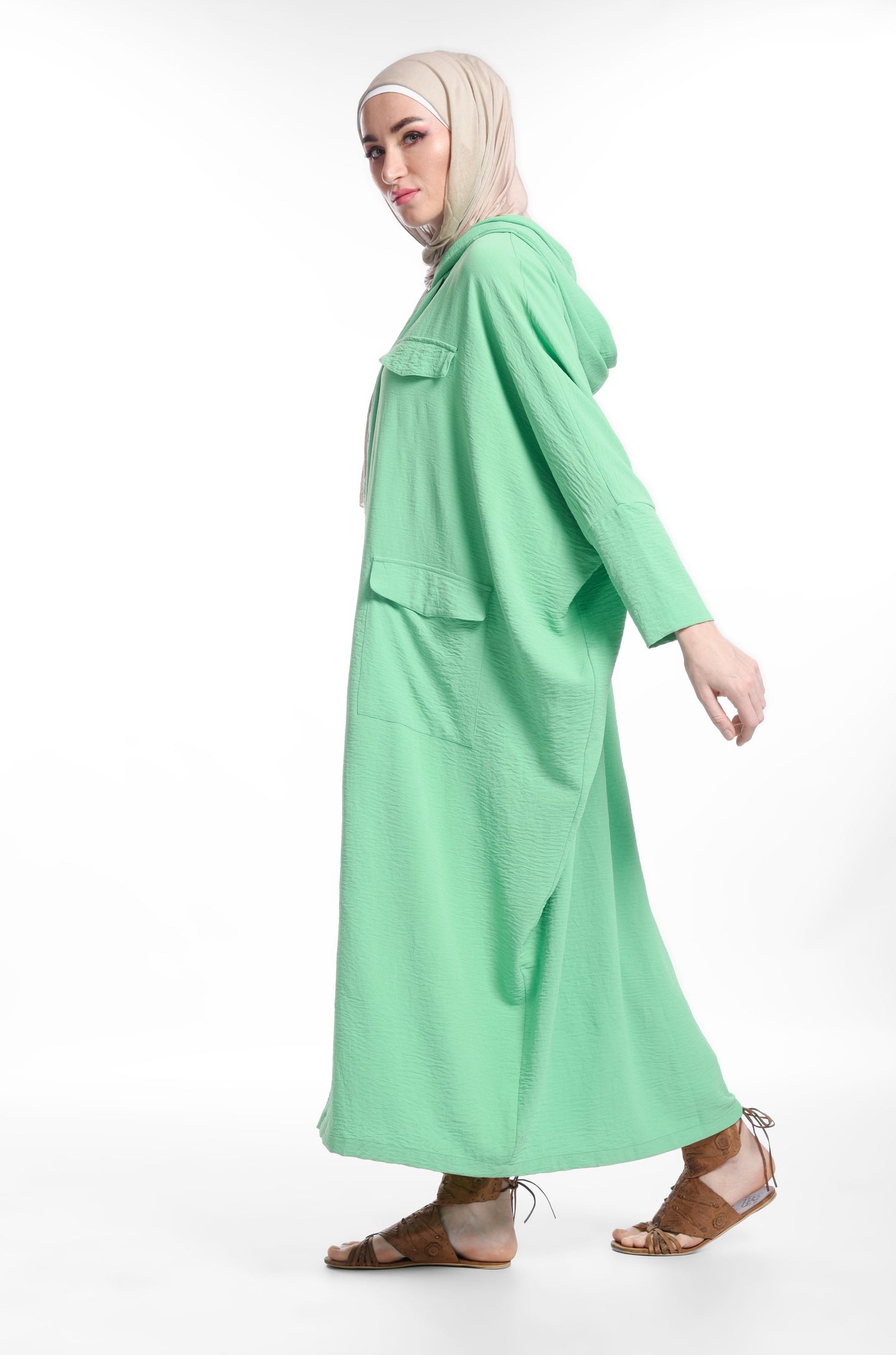 Sapphire pocketed dress