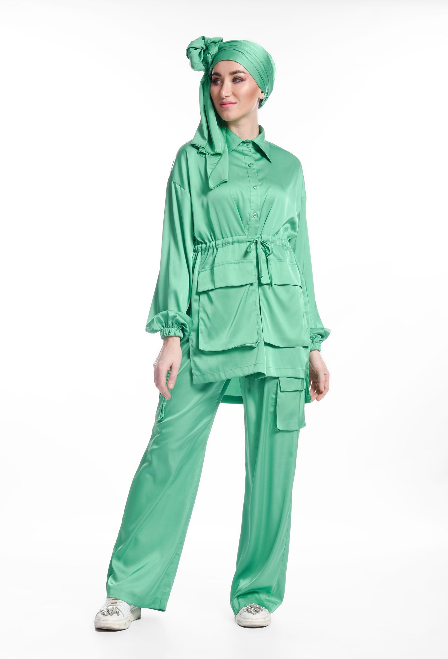 Sensational green stain set