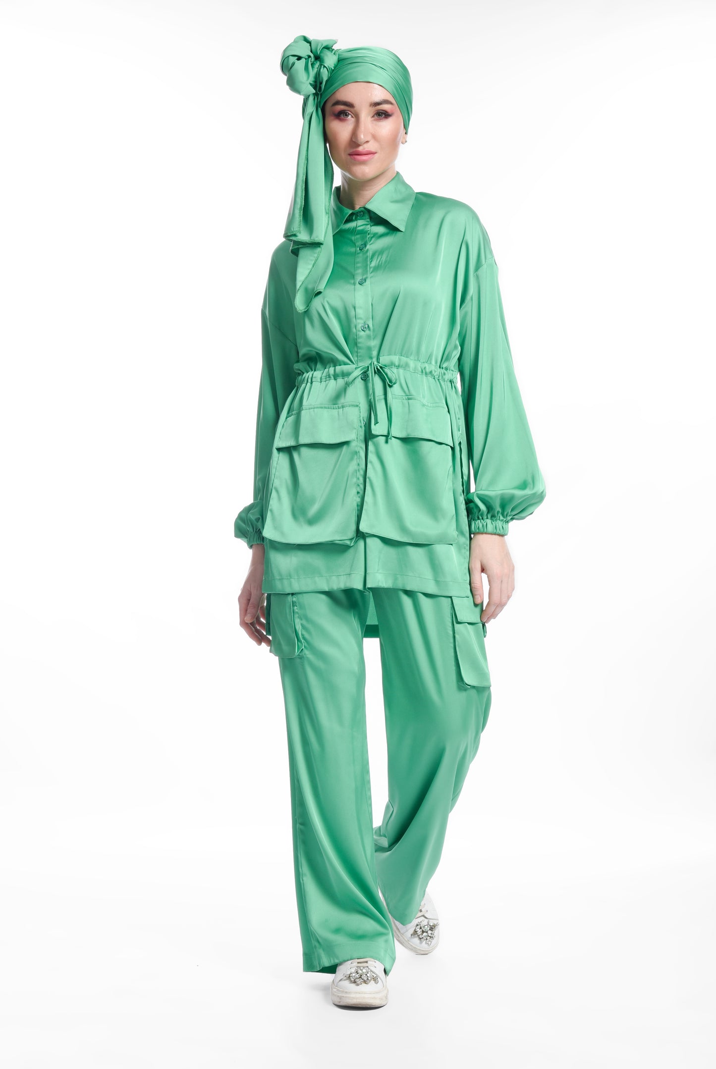 Sensational green stain set