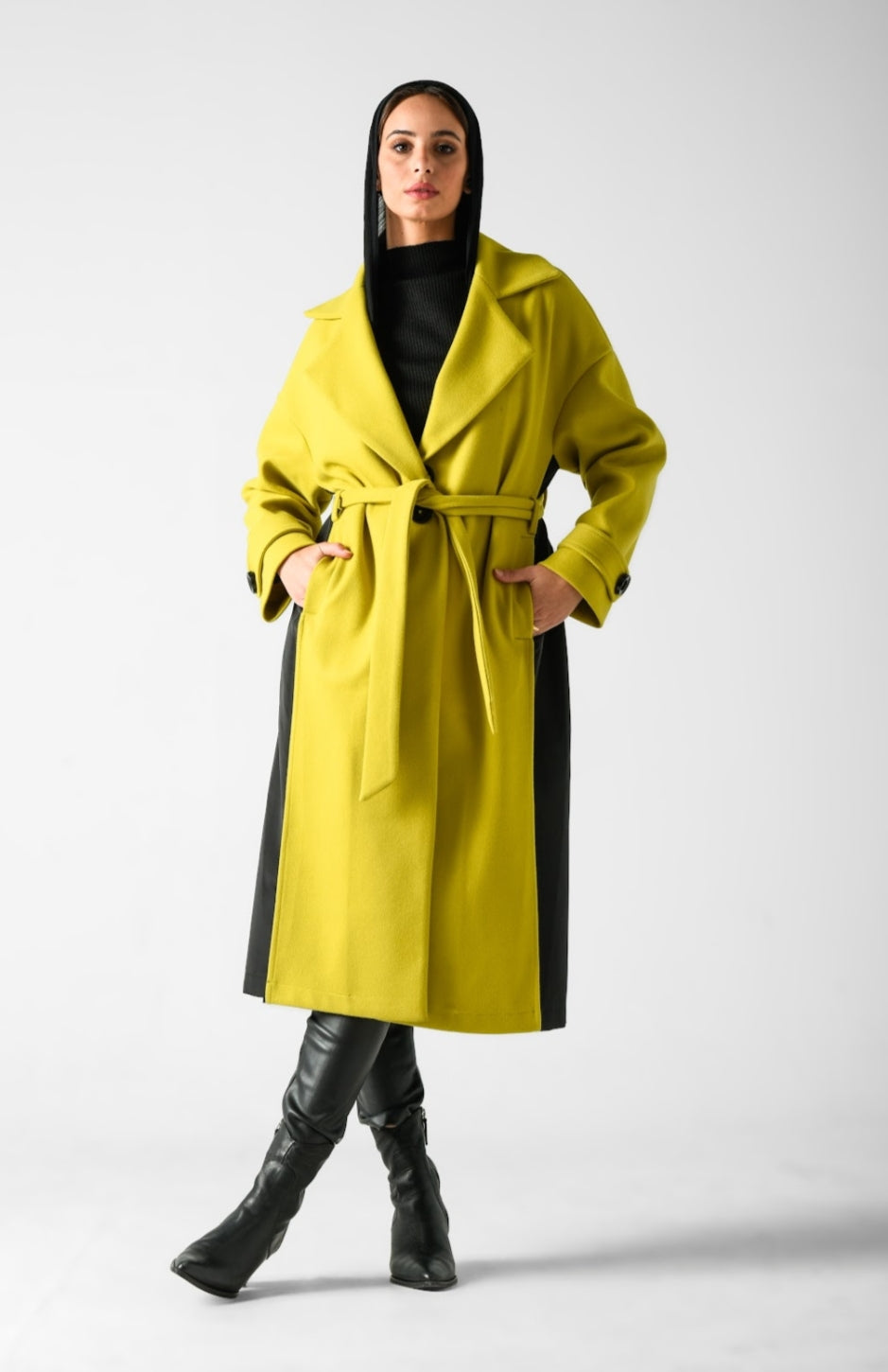 Gridlock Glam (yellow - beige - green)