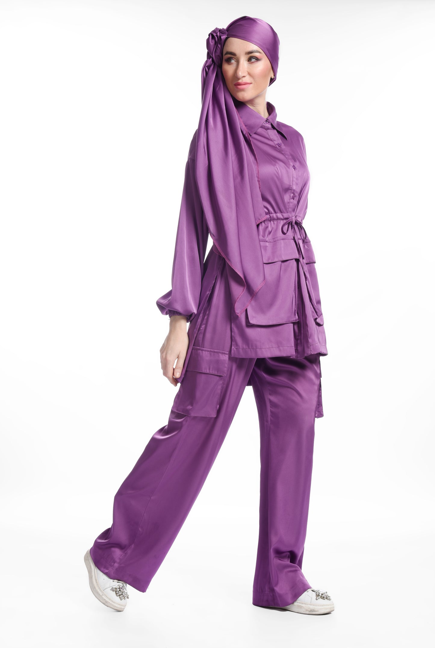 Sentational purple stain set