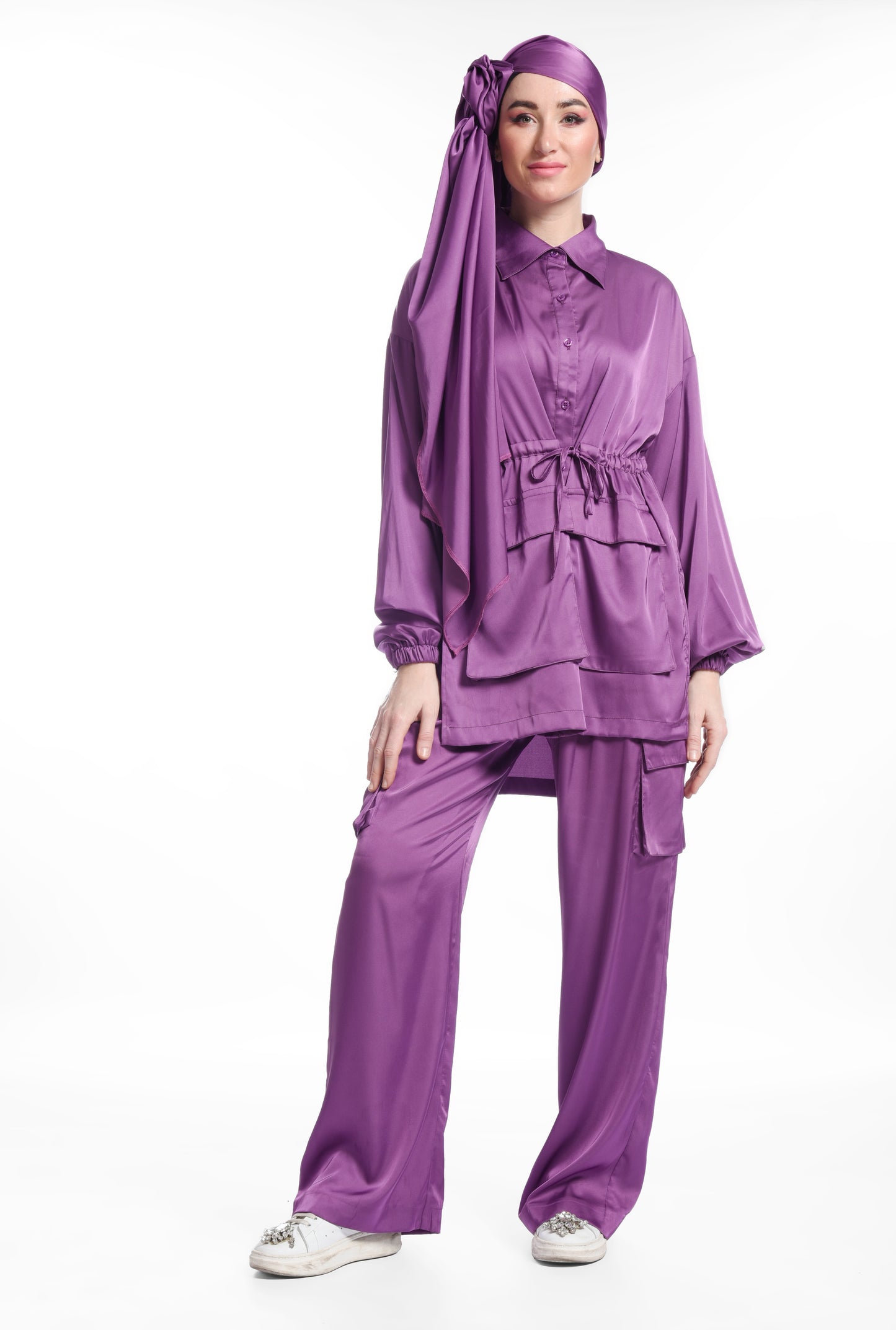 Sentational purple stain set