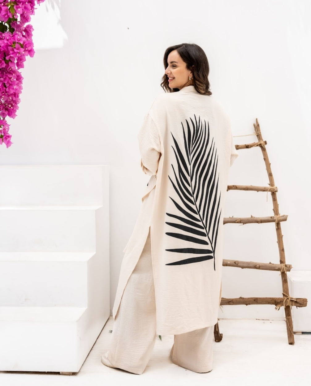 Effortless Elegance (beige _limon_white_dark green)