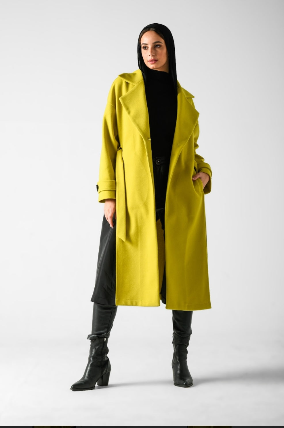 Gridlock Glam (yellow - beige - green)