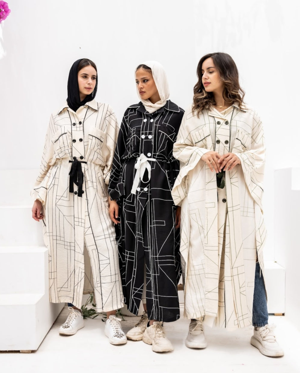 Dress Work to Weekend(black _beige_off white)