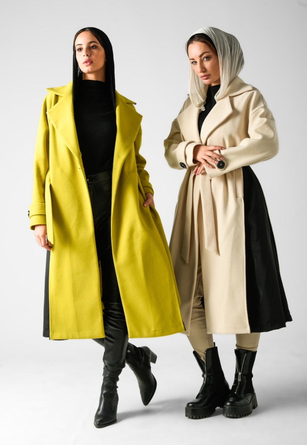 Gridlock Glam (yellow - beige - green)