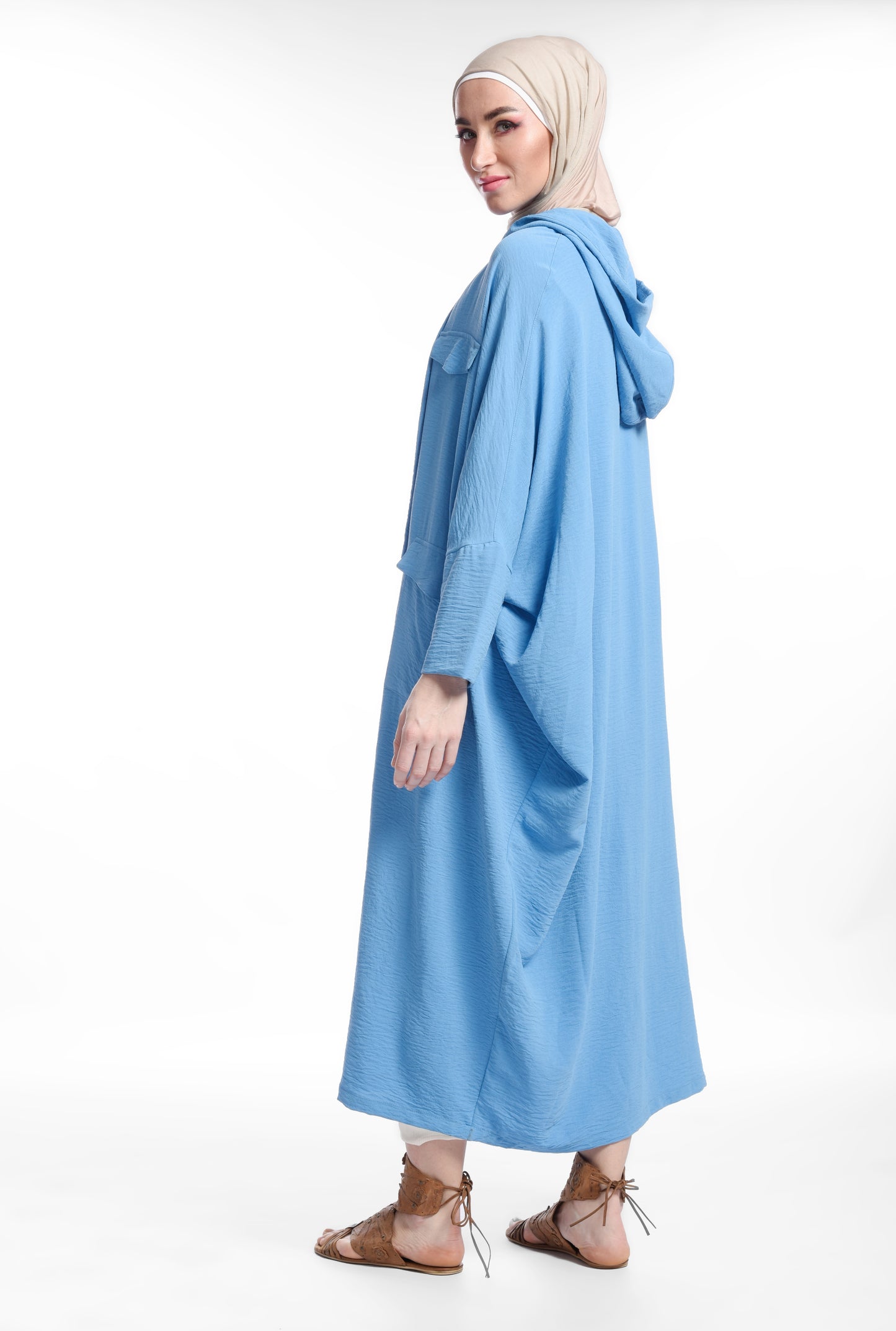 Sapphire pocketed dress