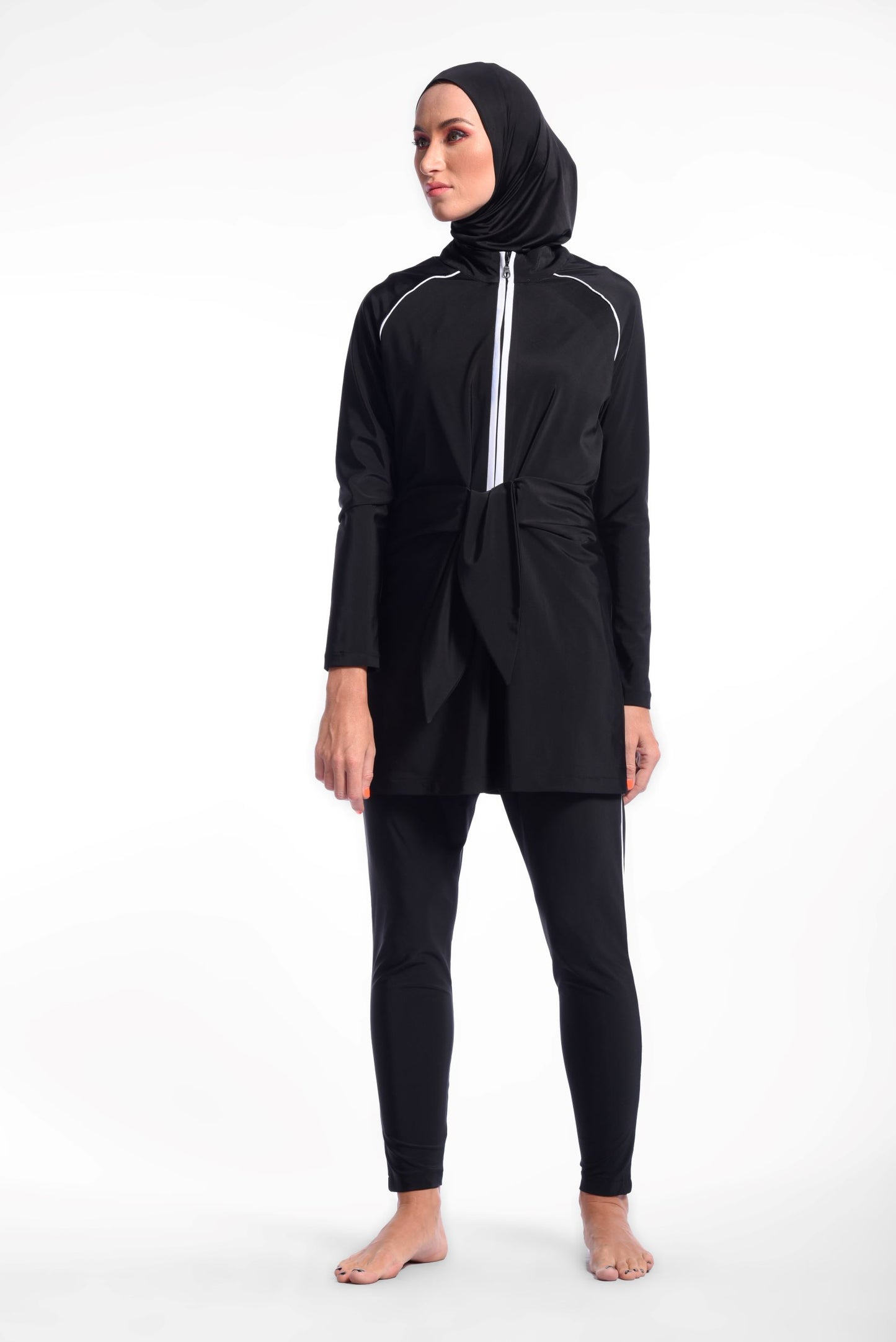 Black Burkini Swimsuit