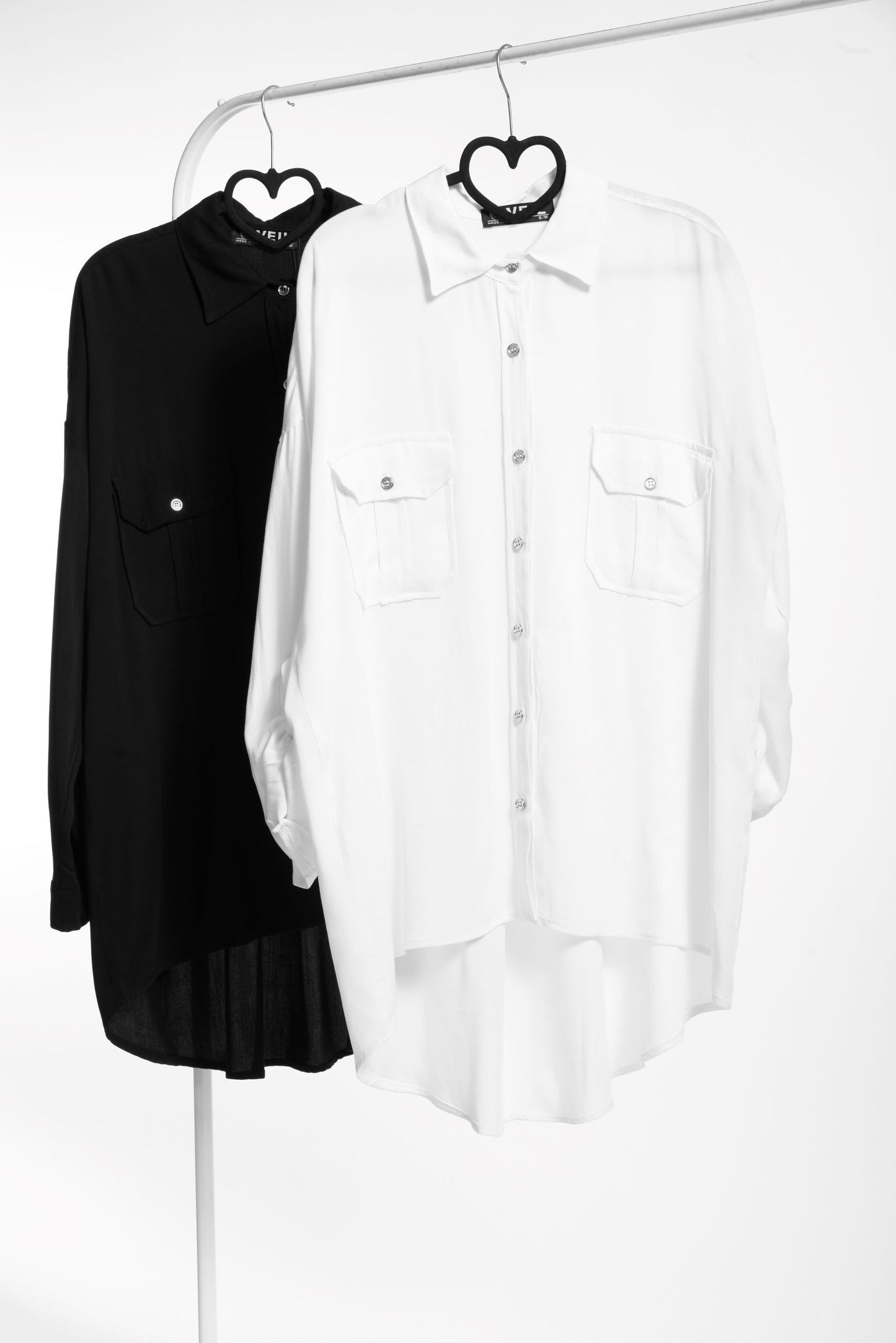 Black High Low Shirt