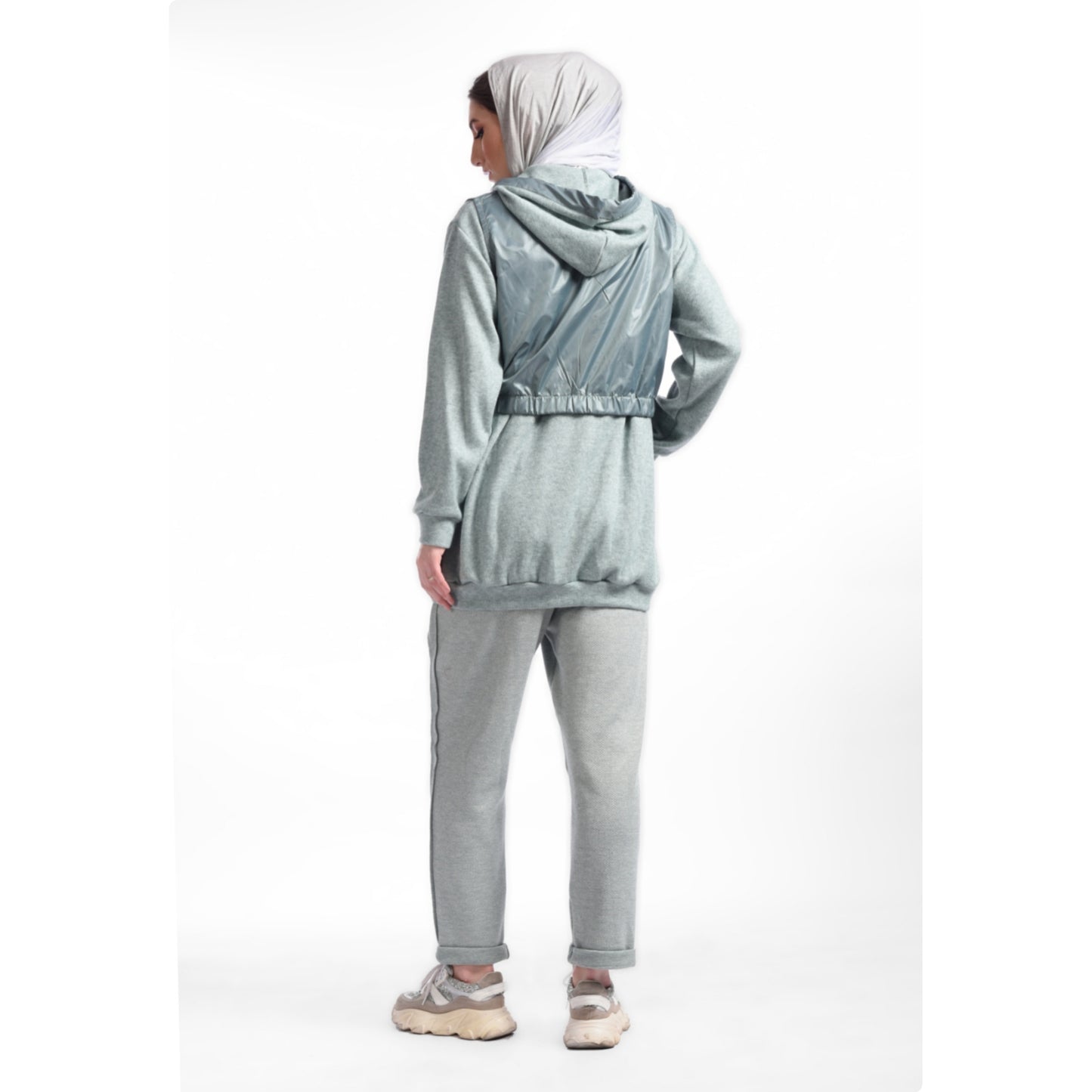 Knitwear waterproof jacket