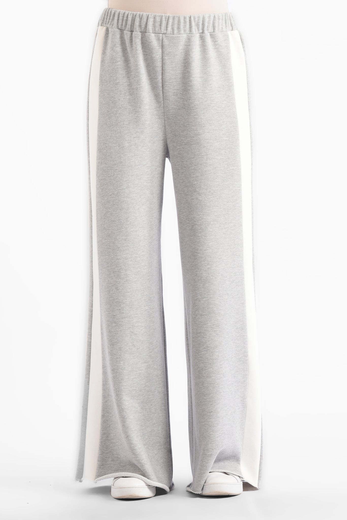 gray wide lig pant