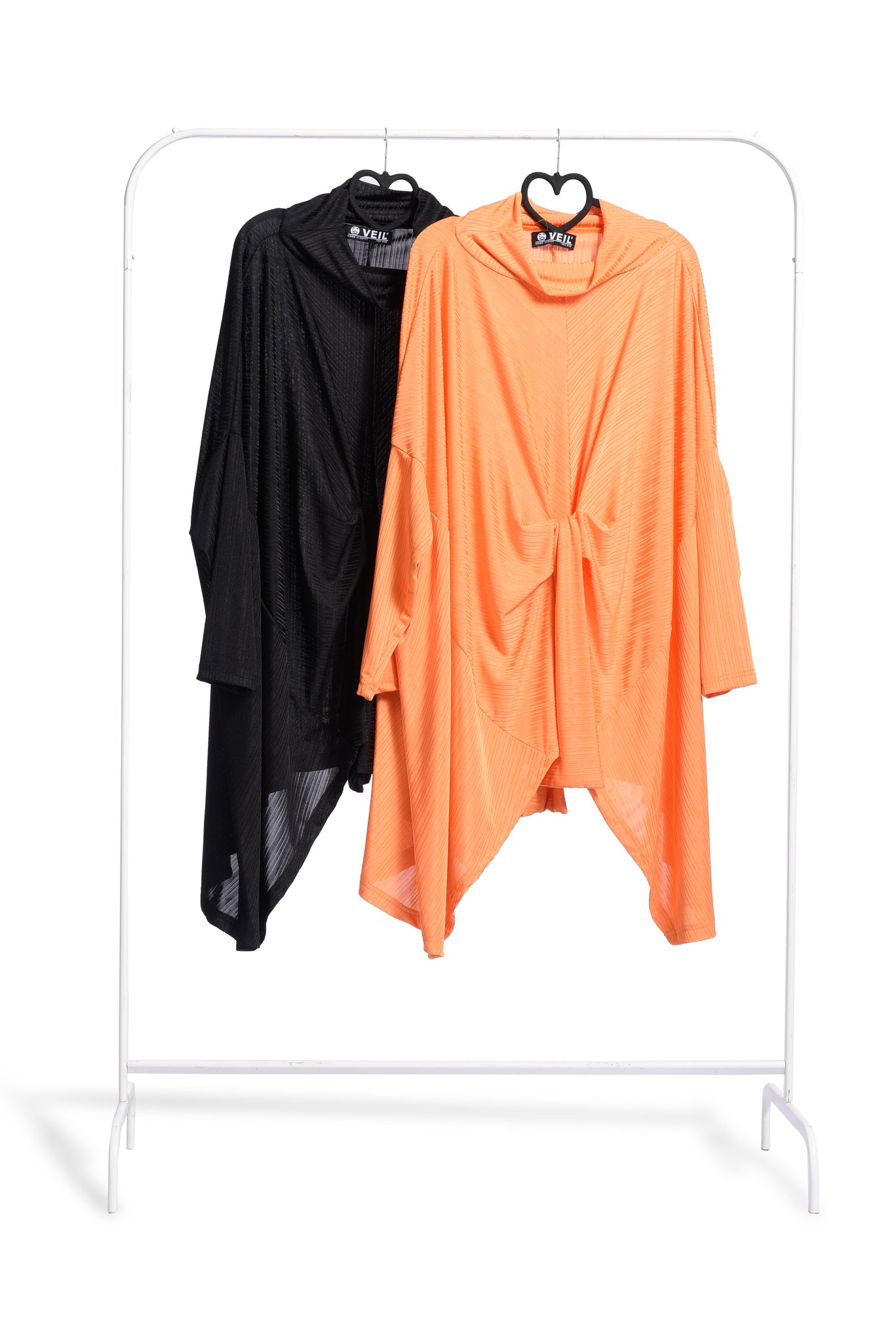 Black round neck blouse