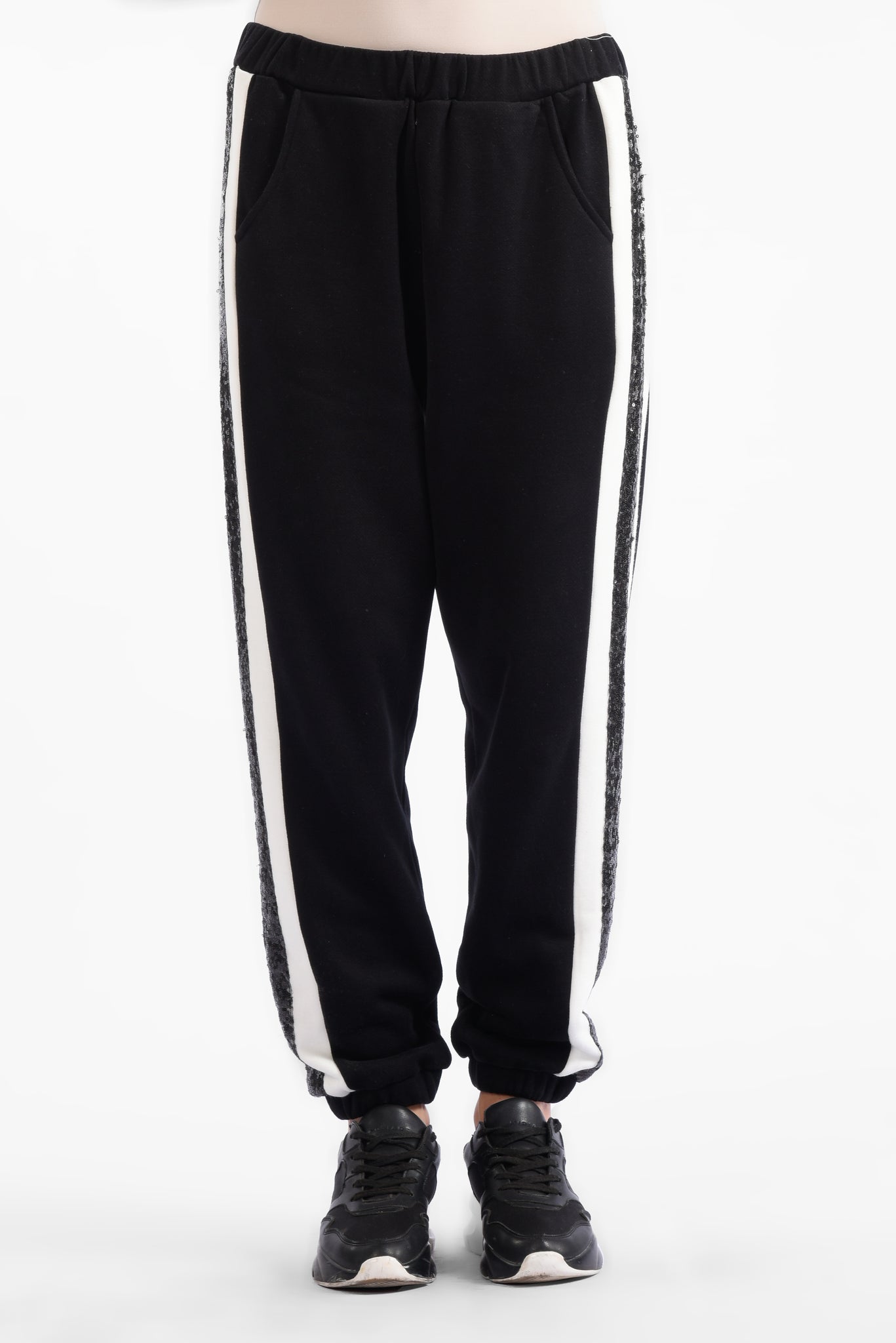 black Line Track PantT