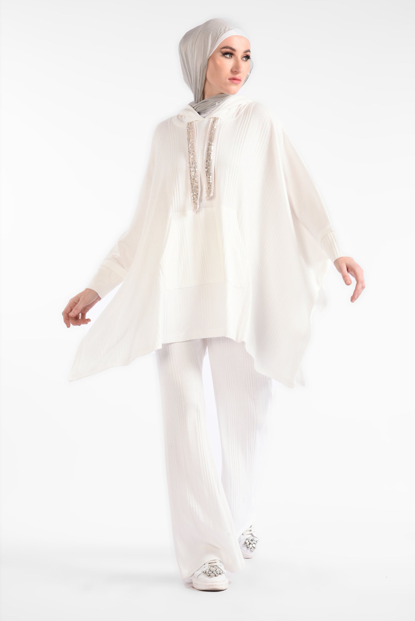 White poncho