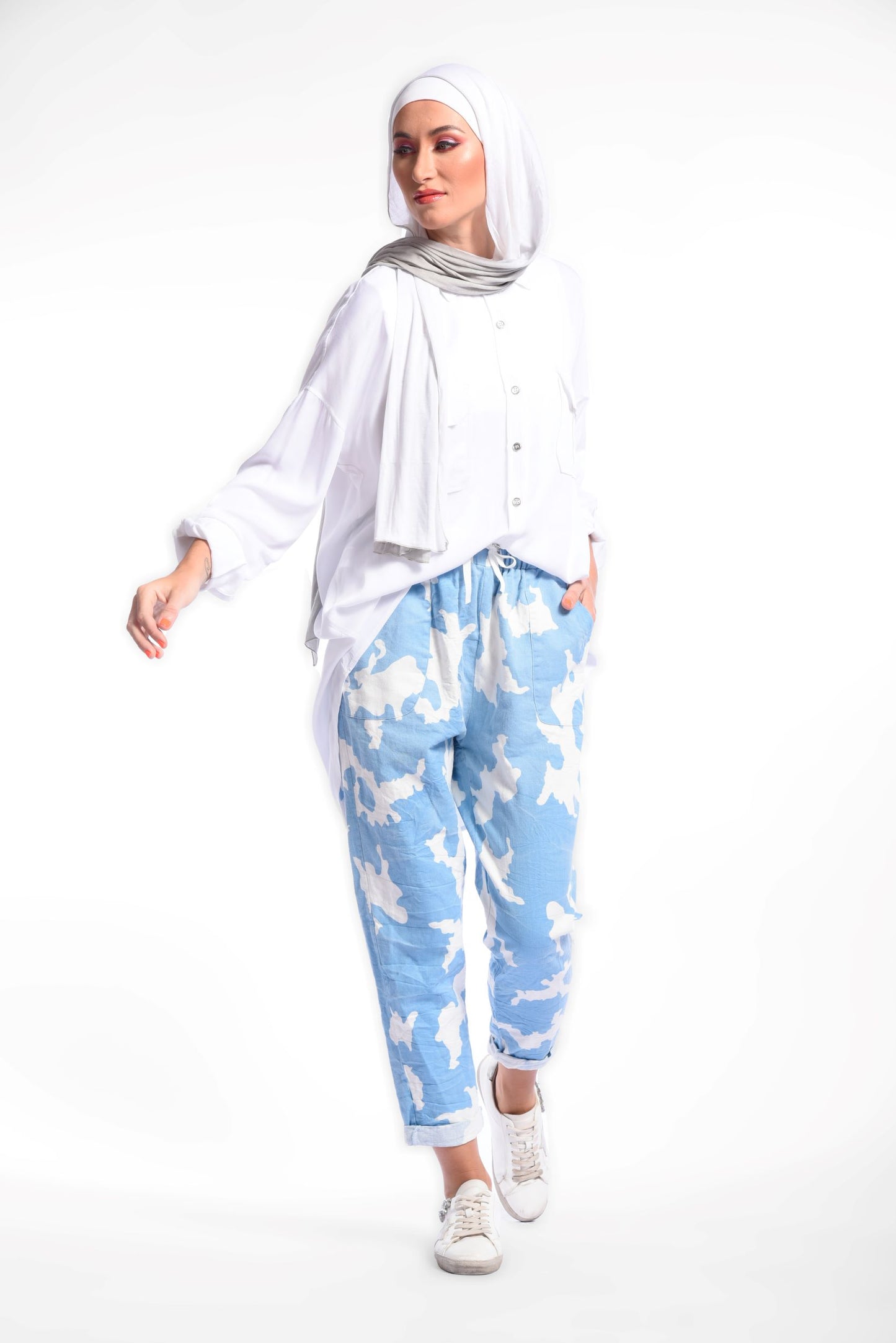 White High Low Shirt