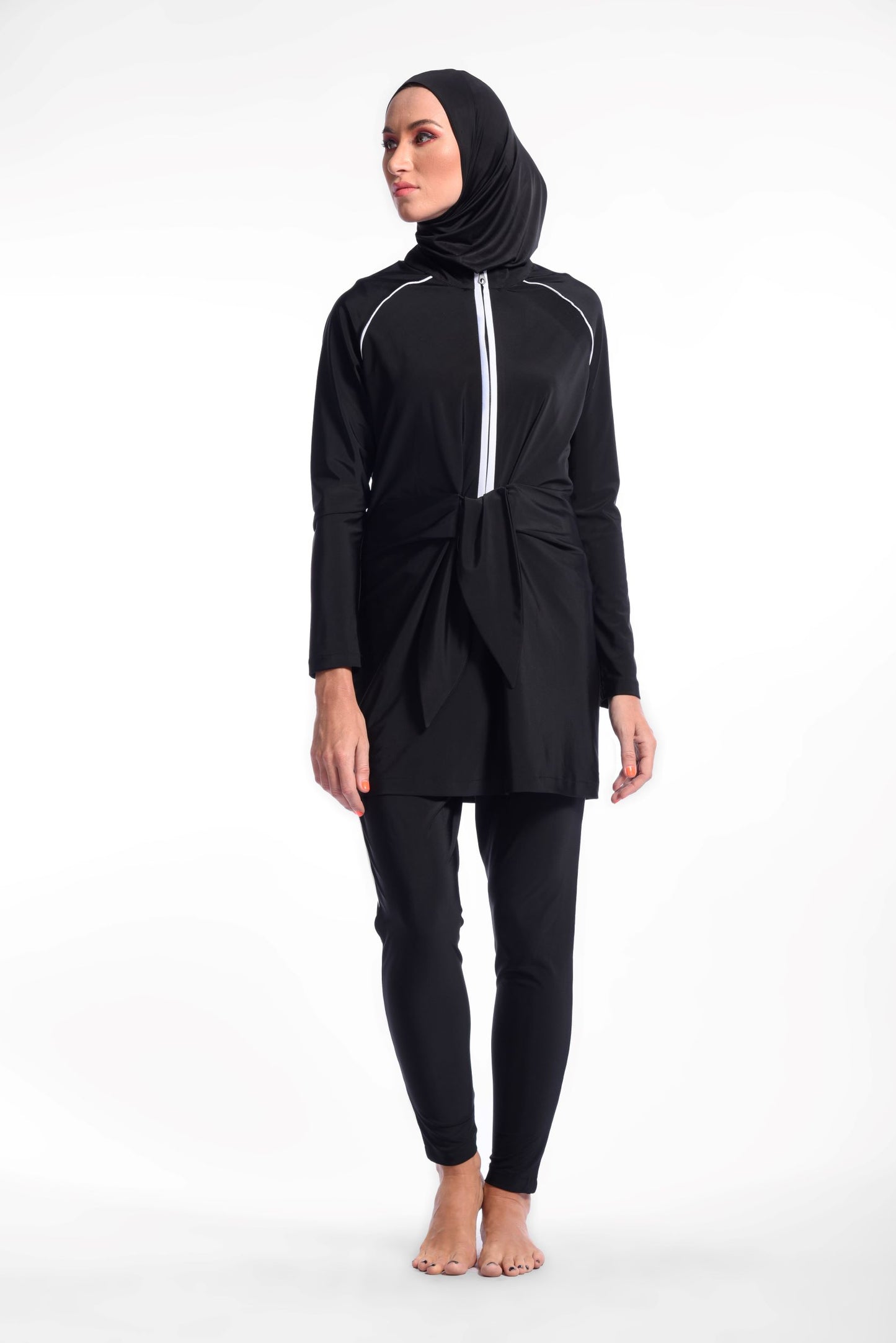 Black Burkini Swimsuit