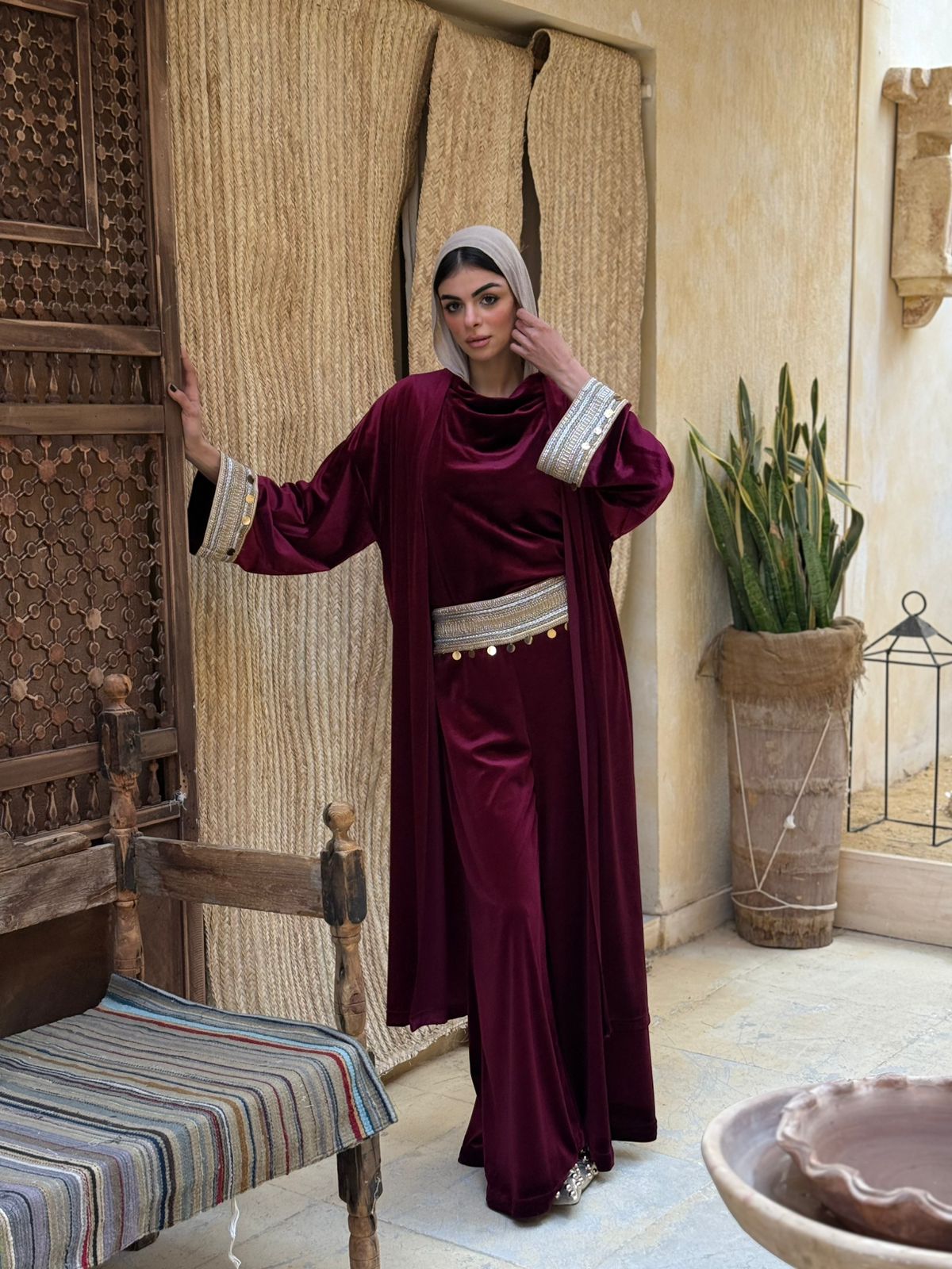 Royal Maroon Heritage Set