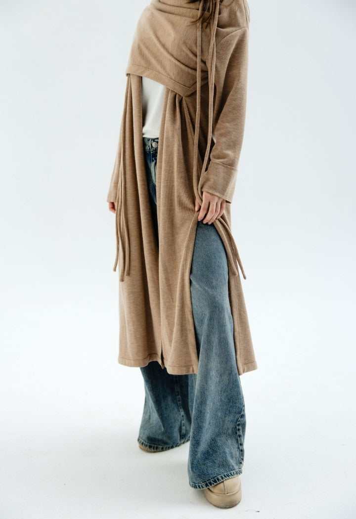 Olive kint Cardigan
