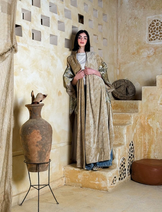 Sahara Shimmer Statement kaftan