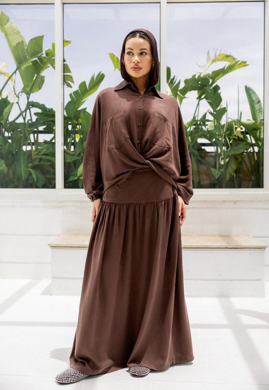 The Sienna Crossover Co-ord (Elegant and rhythmic)