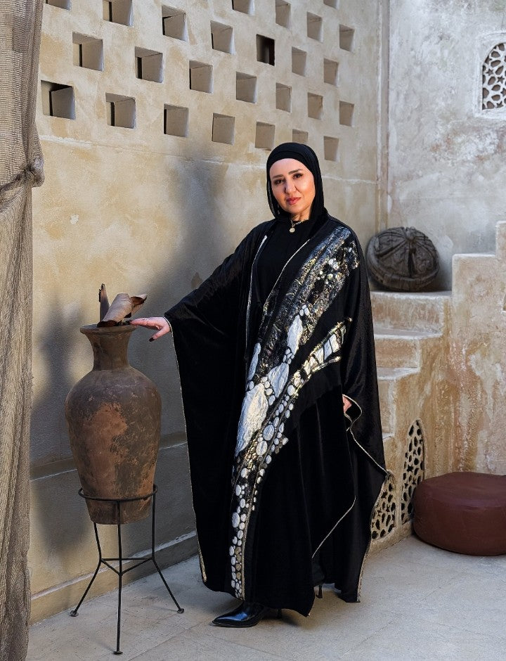 Vintage Sands Evening Velvet Kaftan