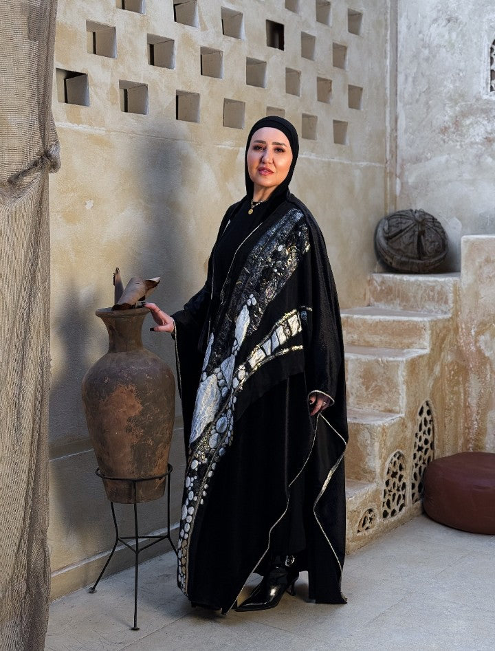 Vintage Sands Evening Velvet Kaftan