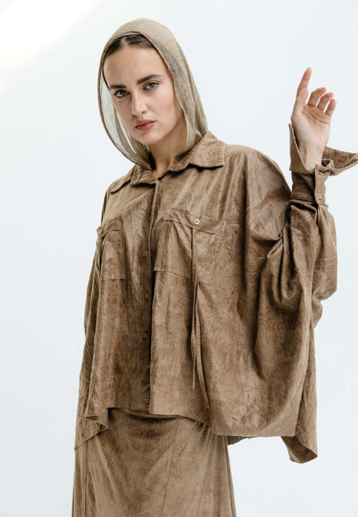 Burgundy Velvet Skirt Set