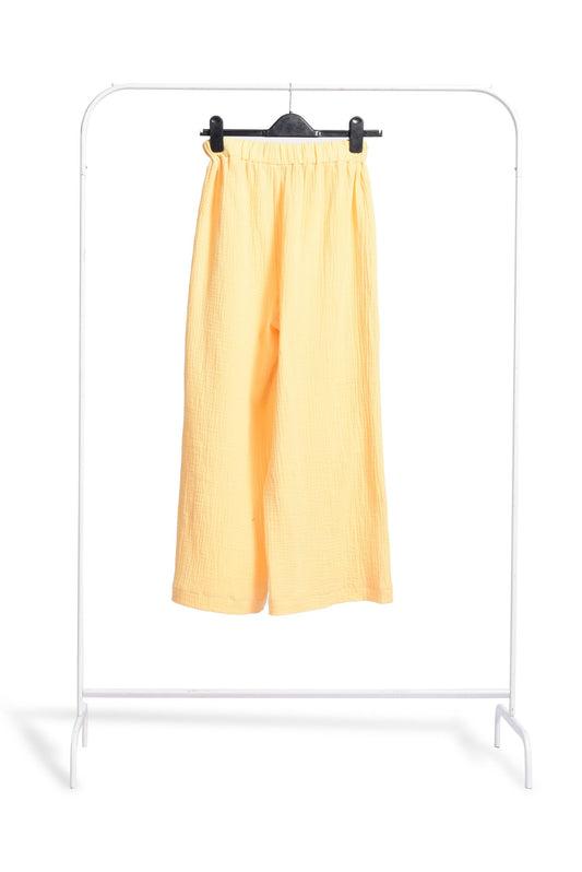 Yellow Flare Pants