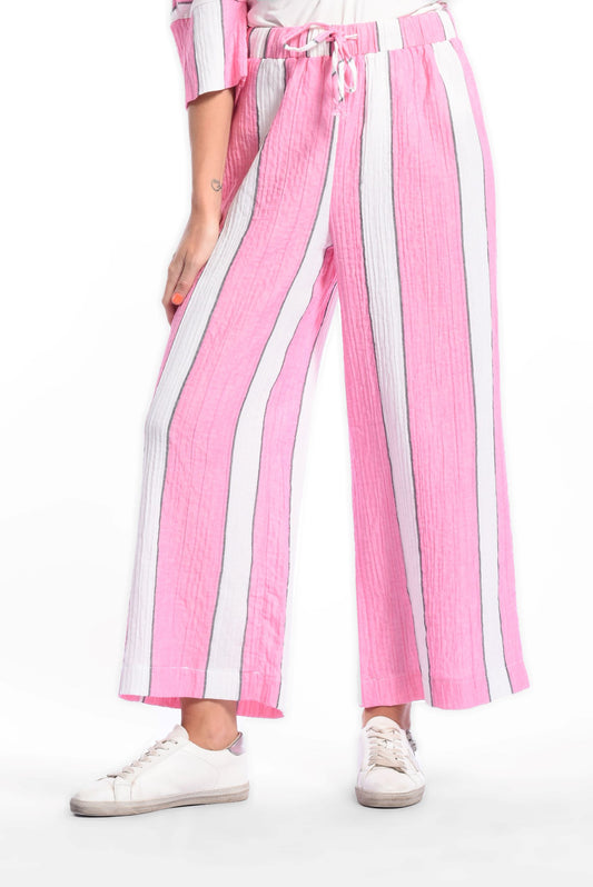 Pink Pinstripe Pants